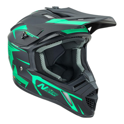 Nitro MX760 Satin Black/Teal