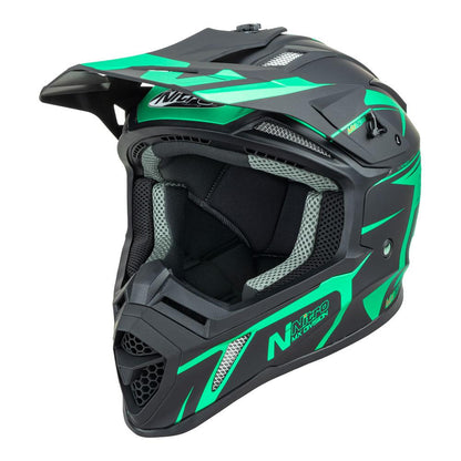 Nitro MX760 Satin Black/Teal