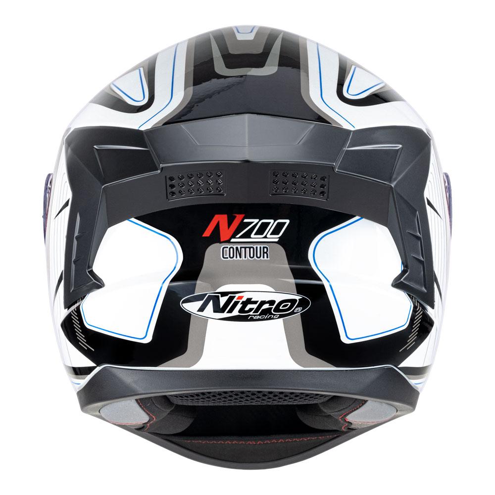 Nitro N700 Black/White/Gunmetal