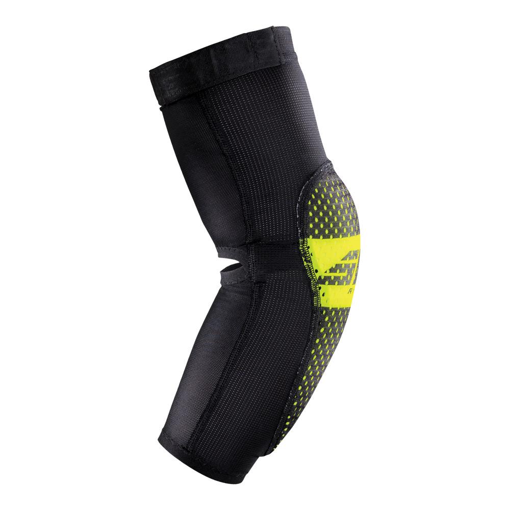 Shot Airlight Kid Elbow Guards Black/Neon Yellow