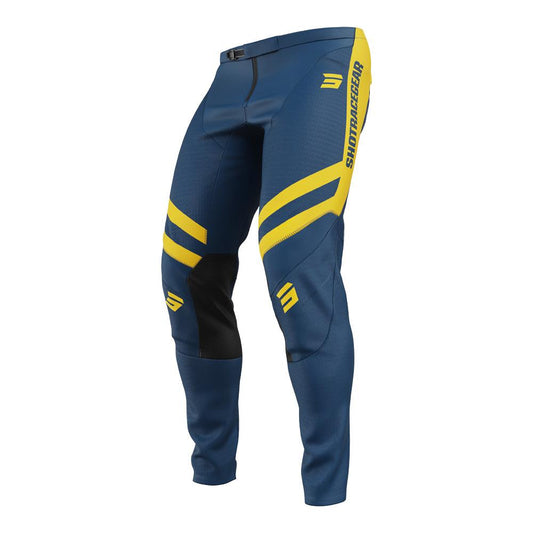 Shot Contact Mythic Pants Blue/Yellow