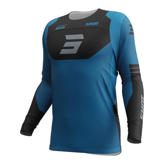 Shot Contact Shield Jersey Blue