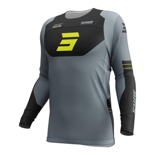 Shot Contact Shield Jersey Neon Yellow