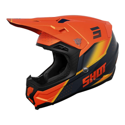 Shot Core Helmet Honor Orange Matt