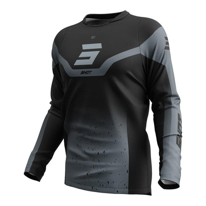 Shot Devo Blast Jersey Black/Grey