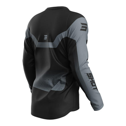 Shot Devo Blast Jersey Black/Grey