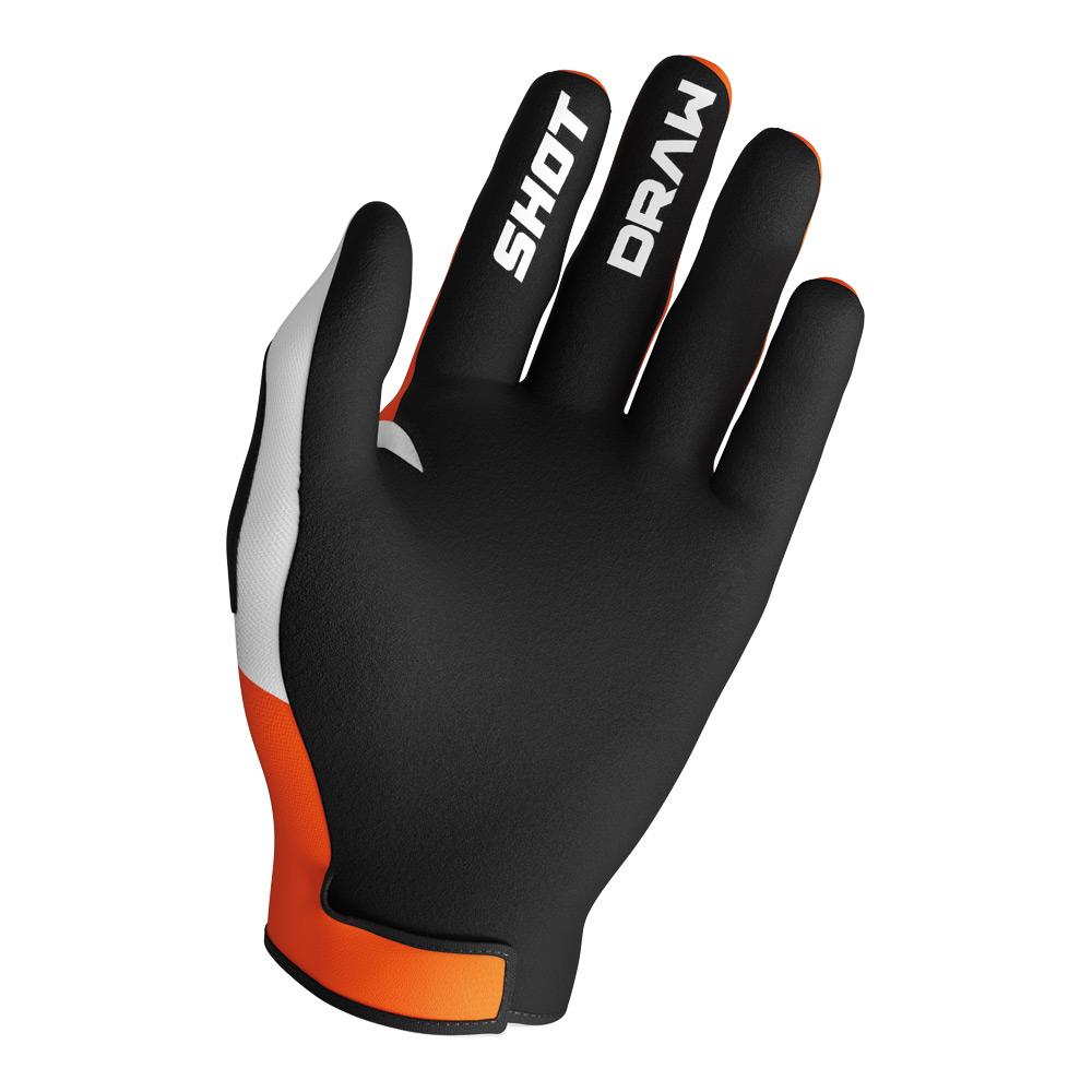 Shot Draw Kid Sky Gloves Orange