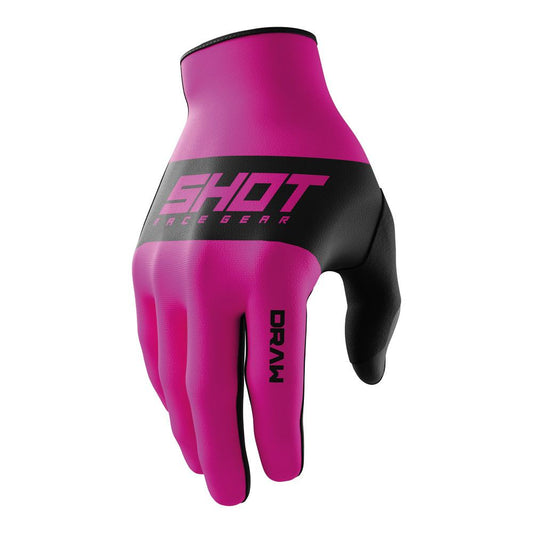 Shot Draw Kid Sky Gloves Pink