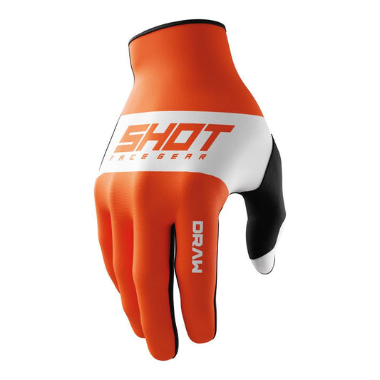 Shot Draw Sky Gloves Orange