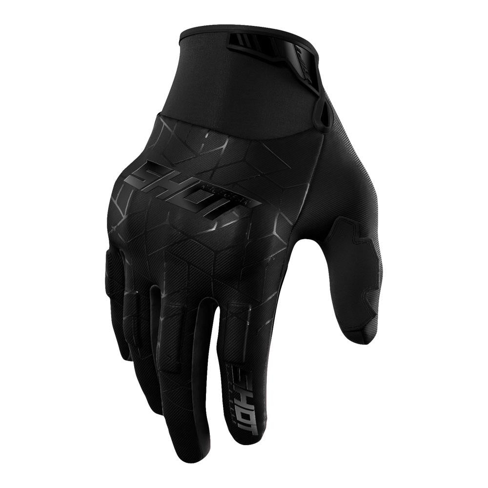 Shot Drift Enduro Gloves Spider Black