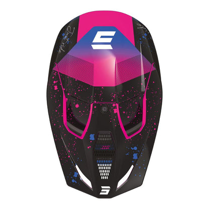 Shot Furious Kid Helmet Matrix Purple Glossy