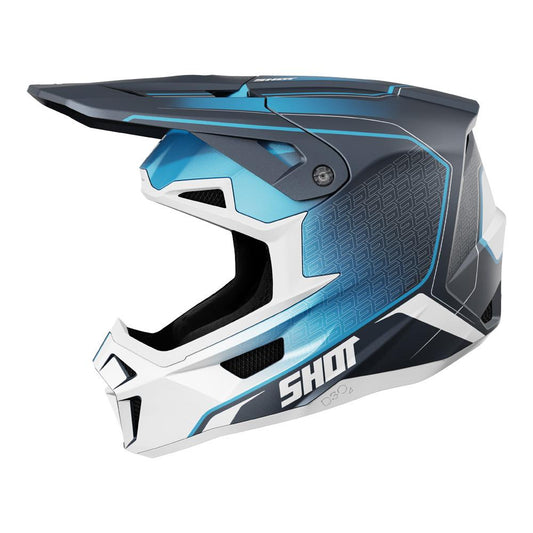 Shot Lite Challenger Helmet Blue Matt