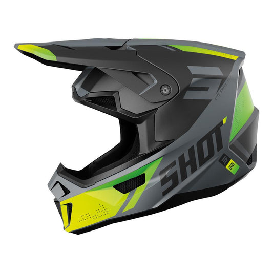 Shot Lite Ultra Helmet Neon Yellow Matt