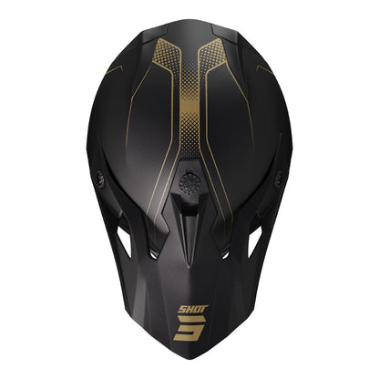 Shot Pulse Helmet Edge Matt Black/Gold