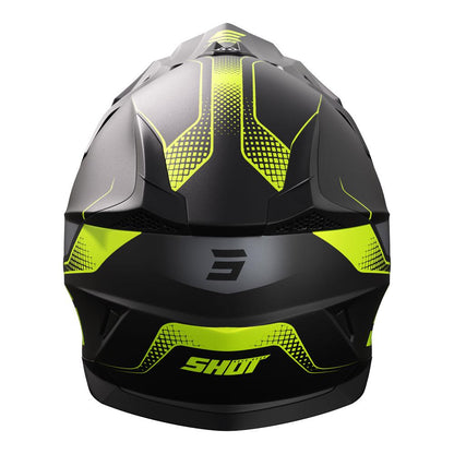 Shot Pulse Helmet Edge Matt Black/Neon Yellow