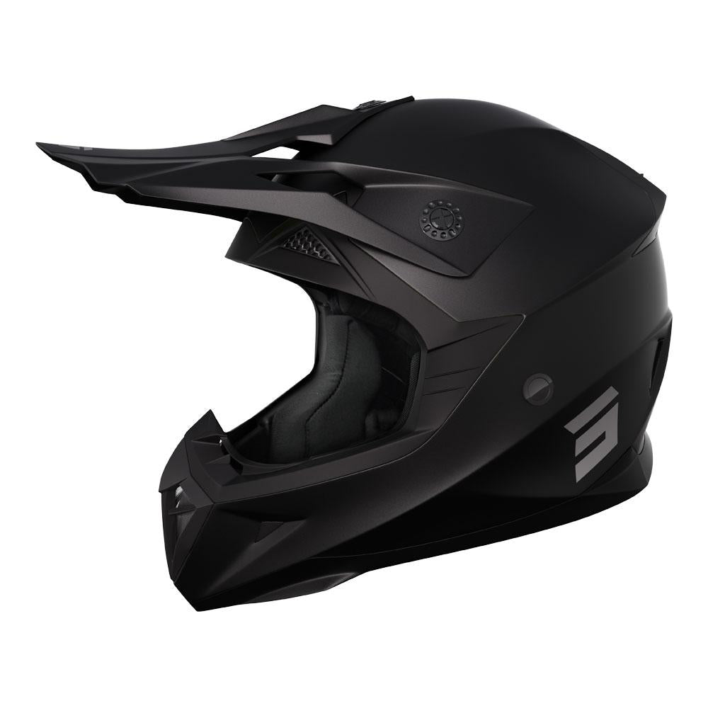 Shot Pulse Kid Helmet Matt Black