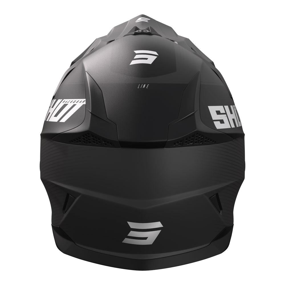 Shot Pulse Line Helmet Matt Black/Grey