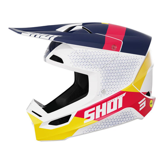 Shot Race Helmet Ridge Red/Blue Glossy