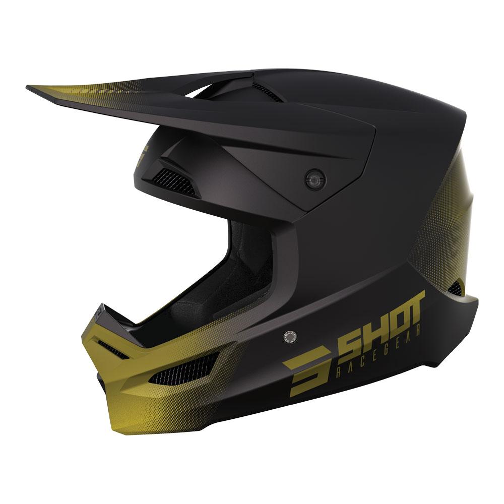 Shot Race Raw Helmet Gold Matt MIPS