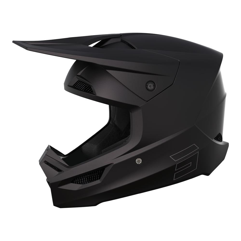 Shot Race Solid Helmet Matt Black MIPS