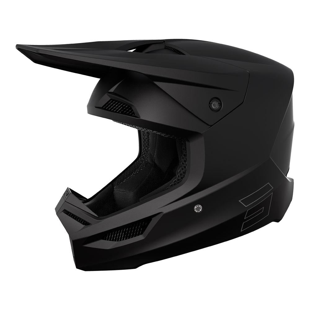 Shot Race Solid Helmet Matt Black MIPS