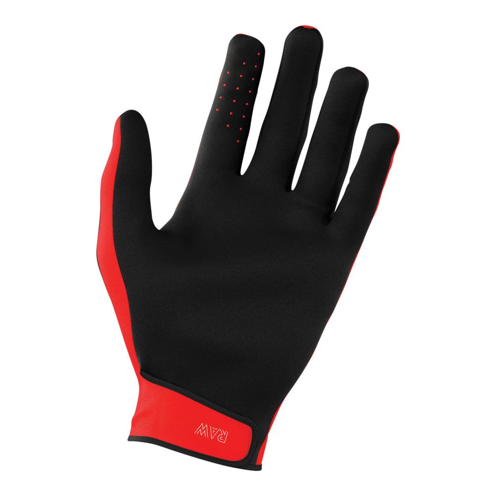 Shot Raw Gloves Red