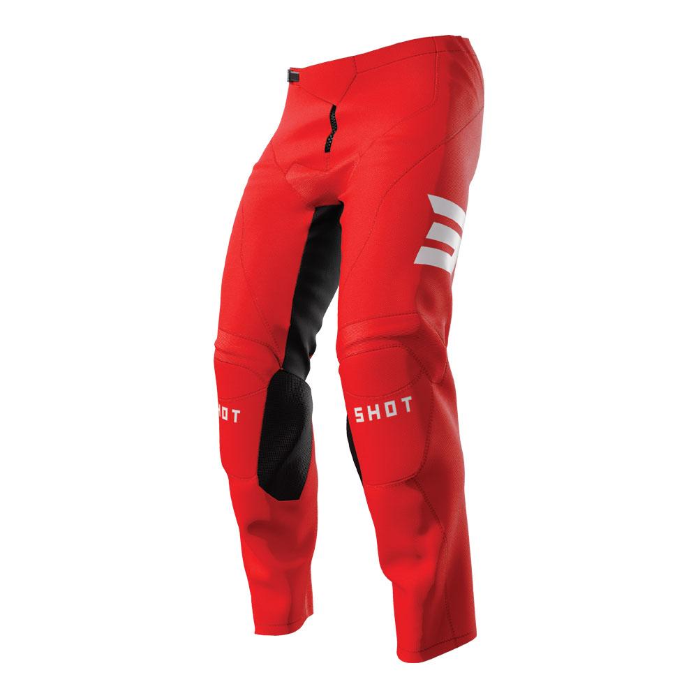 Shot Raw Kid Escape Pants Red