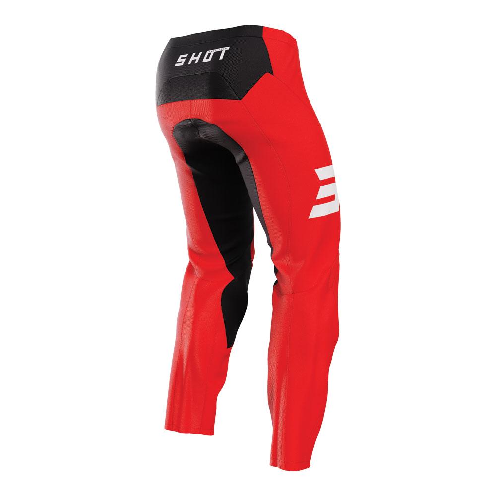 Shot Raw Kid Escape Pants Red