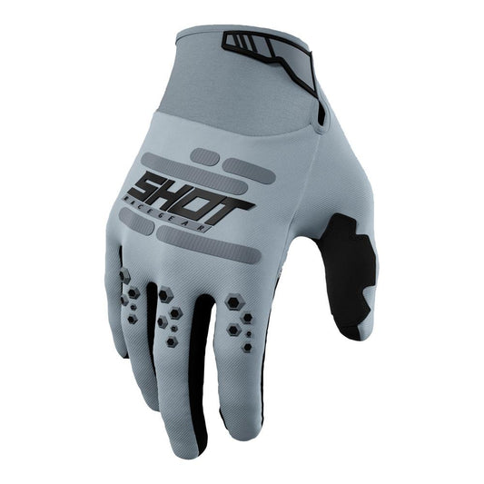 Shot Vision Gloves Grey