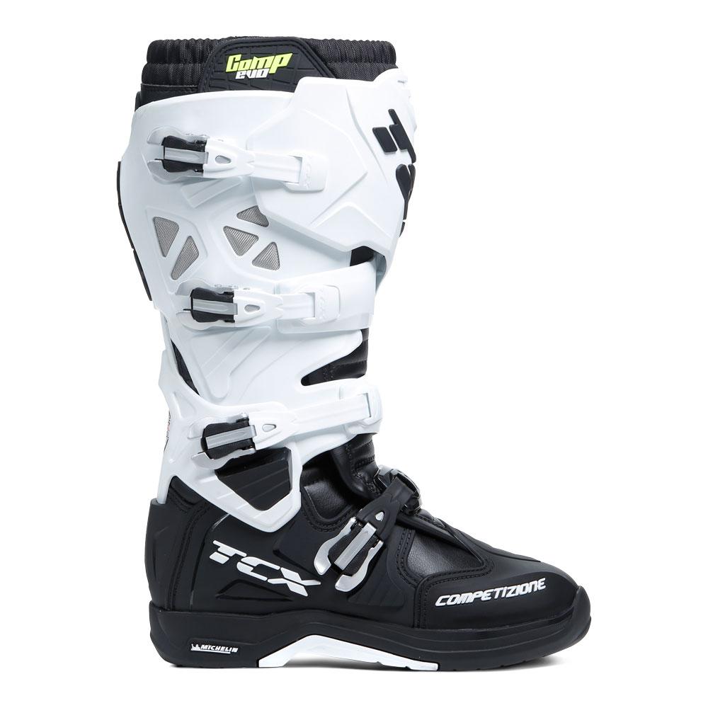 TCX Comp Evo 2 Michelin Boots Black/White