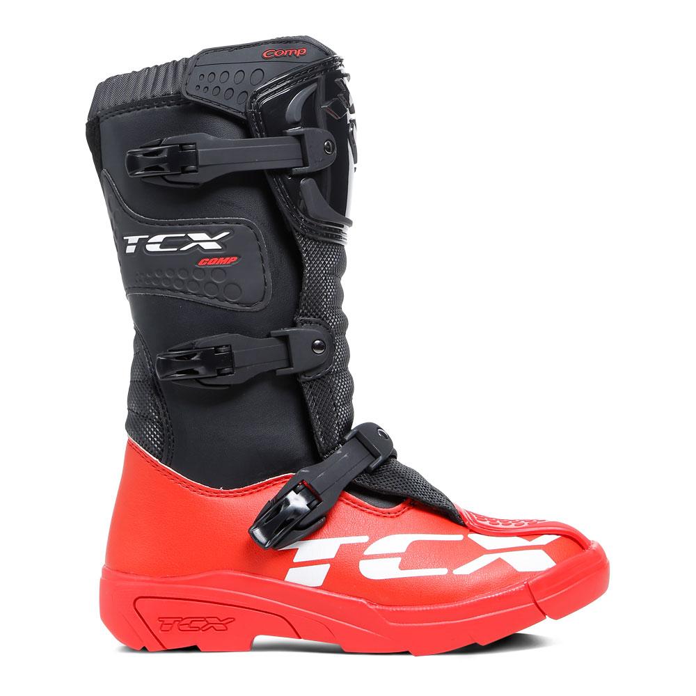 TCX Comp Kid Boots Black/Red