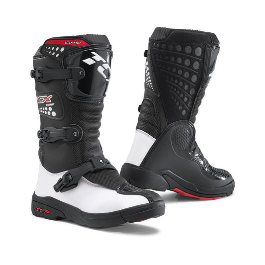 TCX Comp Kid Boots Black/White 2020