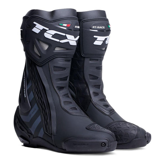 TCX RT-Race Boots Black/Dark Grey