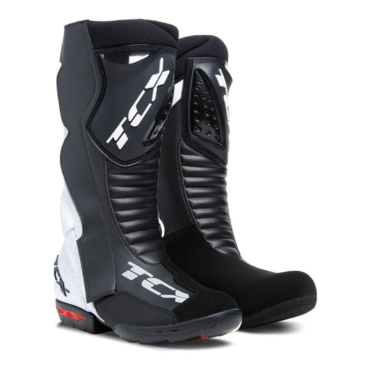 TCX TCS Speedway Boots Black/White